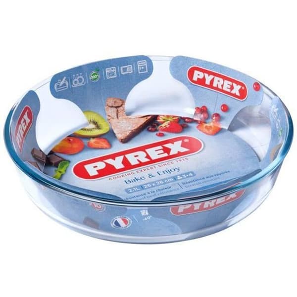 Moule à manqué - PYREX - 1450155 - I borosilikatglas - 26 cm