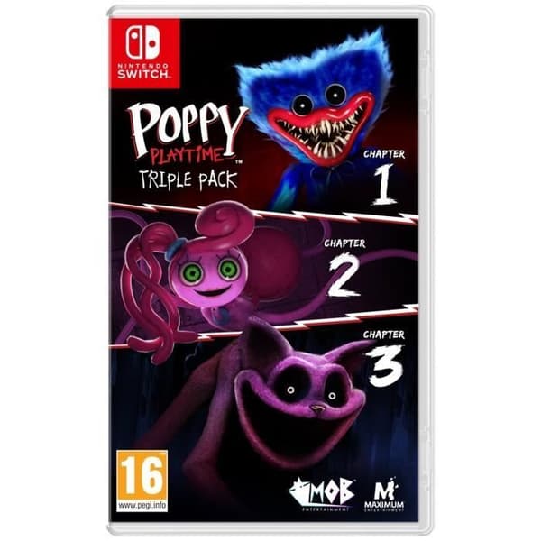 Poppy Playtime Triple - Pack Nintendo - Spel Nintendo Switch