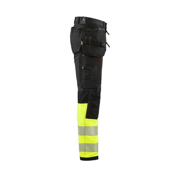 Blaklader 4D stretch arbetsbyxor med hög synlighet