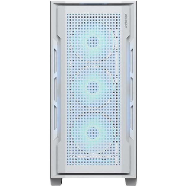 Datorchassi - COUGAR - Uniface RGB - Vit - ATX, mATX, mITX - 4x120mm ARGB