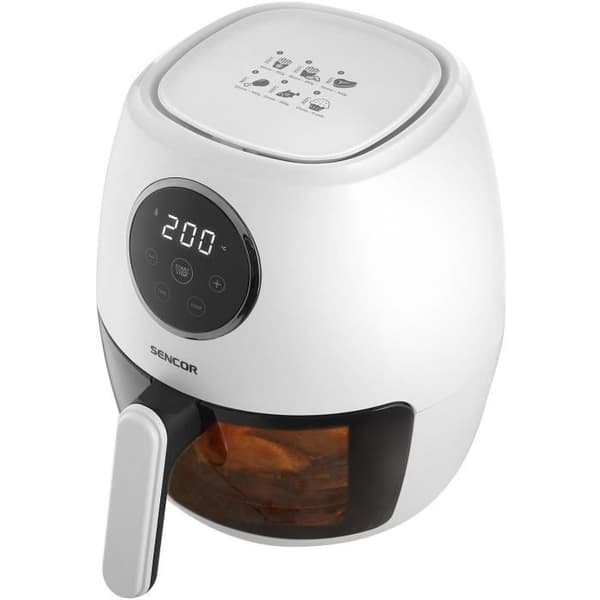 Airfryer - SENCOR - SFR 5340WH - 1300 W - 3,5 L - Vit