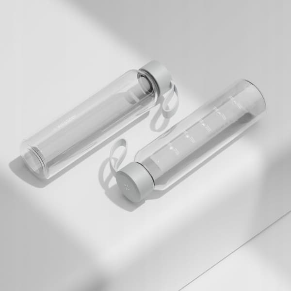 Glasflaska - WESSPER B1 BOROSILICATE - 500ml - Transparent