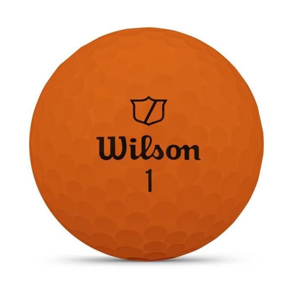 Wilson Duo Soft Orange Golfbollar