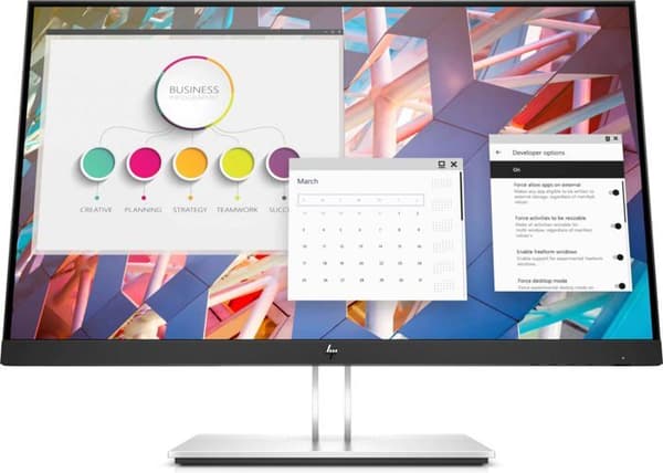 Monitor - HP - E24 G4 - 23,8 tum - Full HD 1920x1080 - Svarstid 5 ms