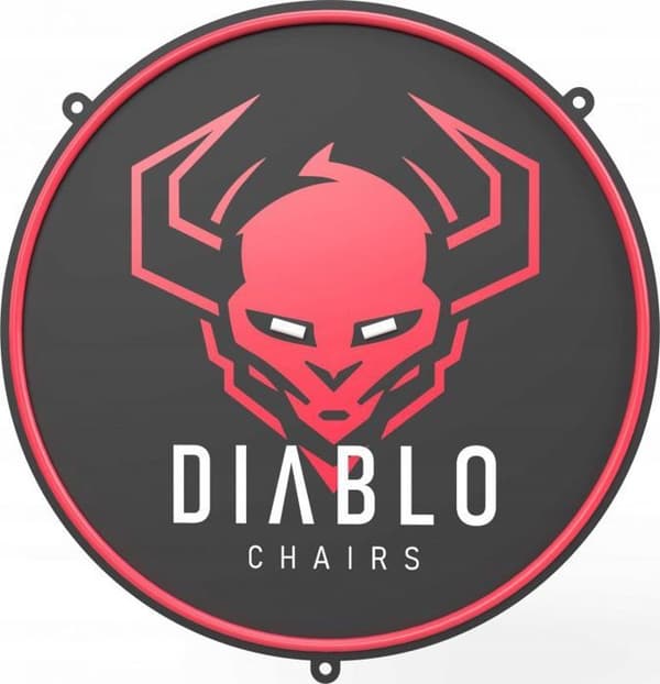 Diablo stolar Diablo Neon LED stolar Diablo