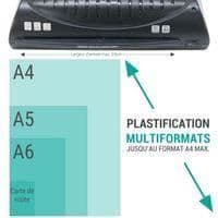 Plastifierare - TEXET - A4 - 30 cm/min - 100 A4-fickor ingår