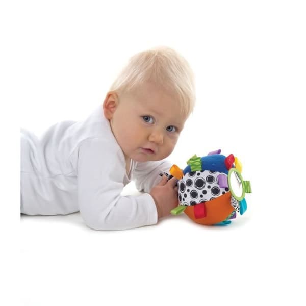 PLAYGRO Aktivitetsboll i tyg