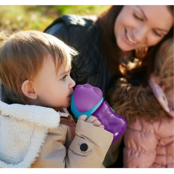 Avent Straw Cup Mauve Blue 200ml