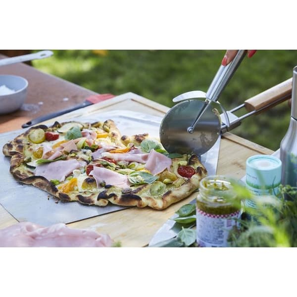 Pizzakniv i rostfritt stål 28 cm Barbecook