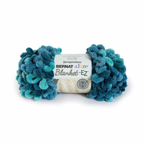 Bernat Alize EZ - Stickgarn utan stickor 100% polyester 180 g, Turkos