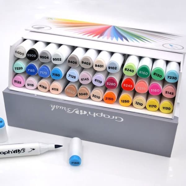 Graph'It - Set med 36 Graph'it Brush Essential Markörer