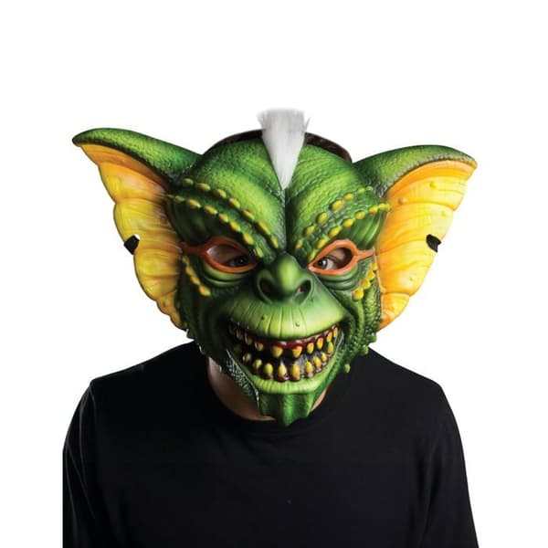 Grön Gremlins-mask vuxen