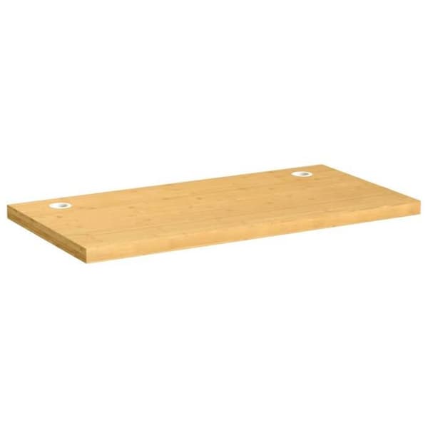 vidaXL bordsskiva 110x55x4 cm Bambu 352763