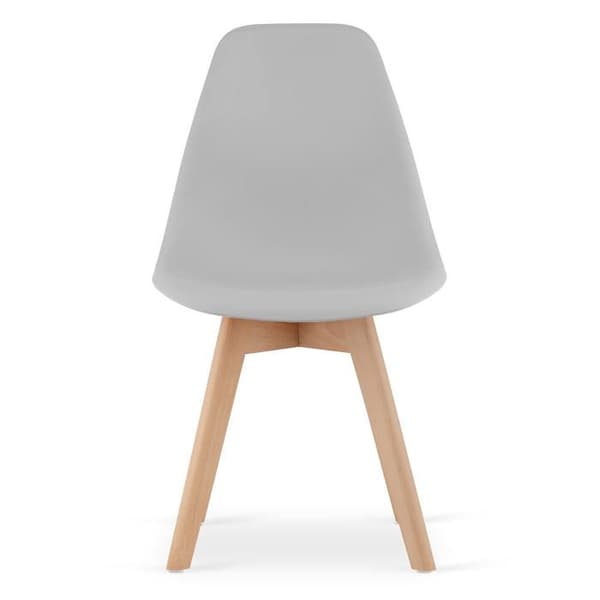 KOMMODEE Stol CHIETI - grå x 1 46x80x55 cm