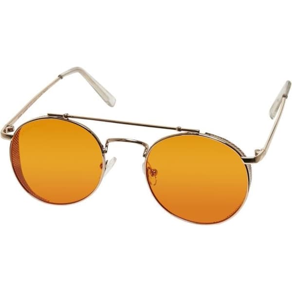 Solglasögon - Urban Classics - Chios - Guld/orange - Rund - UV-skydd 400