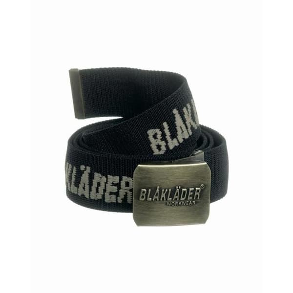 BLAKLADER Bälte Fin och elastisk - Borstad stålspänne - 400400009900onesize