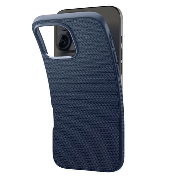 Spigen Liquid Air-fodral för iPhone 16 Pro - Marinblå