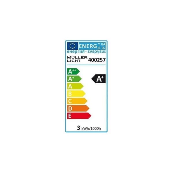 LED-droppampull - FP - Droppar - E14 - 3W/250 lm - 180° stråle - Paket med 4