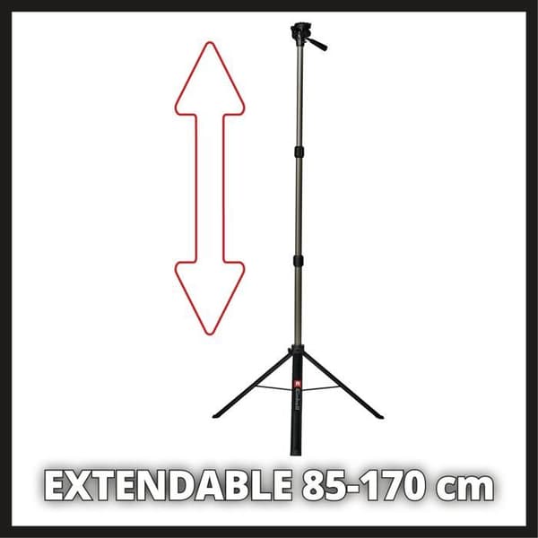 Einhell Stativ för trådlös projektor TP-CL 18/3000 Li-Solo Einhell (arbets höjd 85 cm-170 cm)