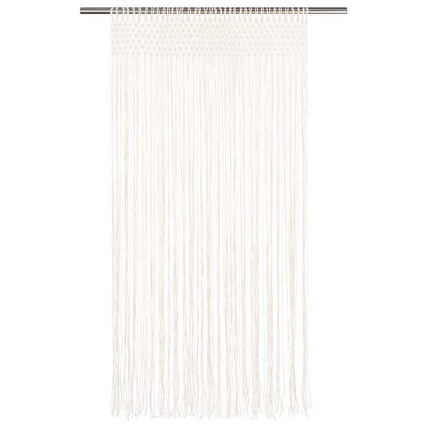 vidaXL Macrame Gardin 140x240 cm Bomull