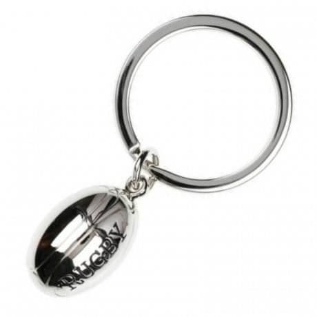 Nyckelring - GÅVMAESTRO - Rugbyboll - Grå - Unisex - Elegant