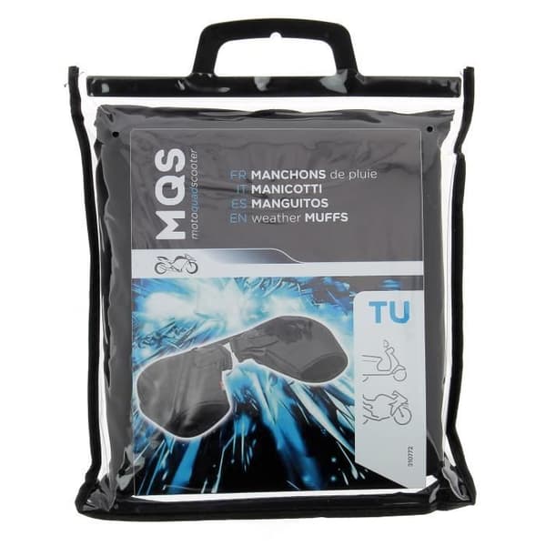 MQS Manschetter vinter och regn - Svart - One size