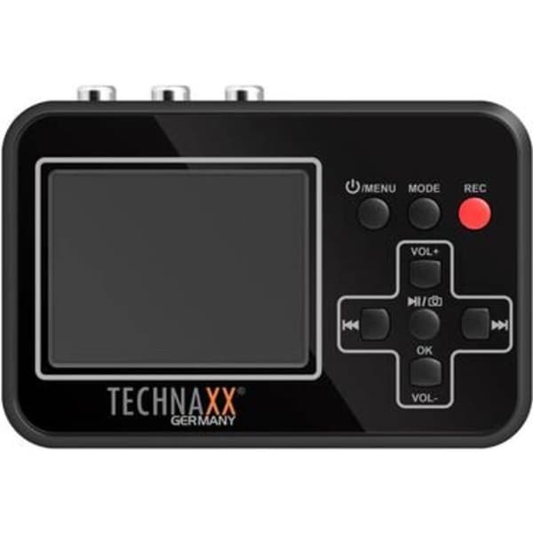 Technaxx TX-182 Video Digitizer Livestream-funktion, Plug and Play, Processing Software