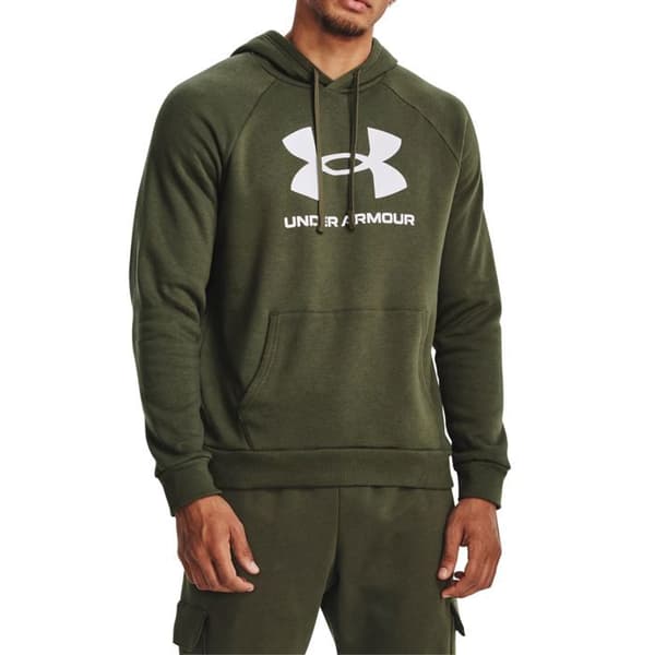 Capot Under Armour Rival Fleece Logo Hd, Grön, Herr