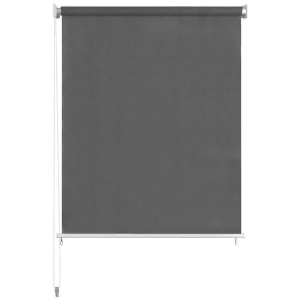 Rullgardin utomhus 120 x 140 cm Antracit