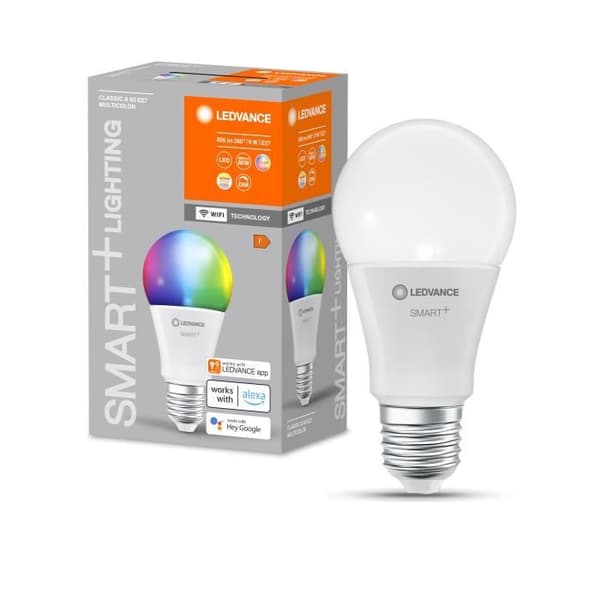 Ampull LED - LEDVANCE - SMART+ WIFI - 9W - 806lm - Vit - E27