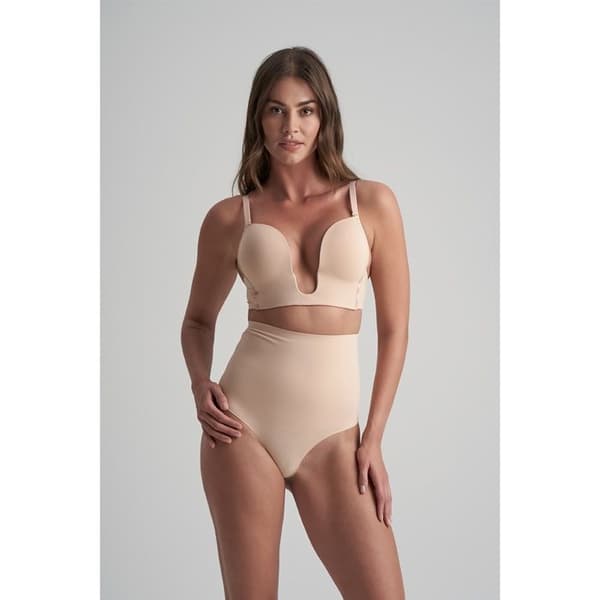 String hög midja dam Bye Bra - beige