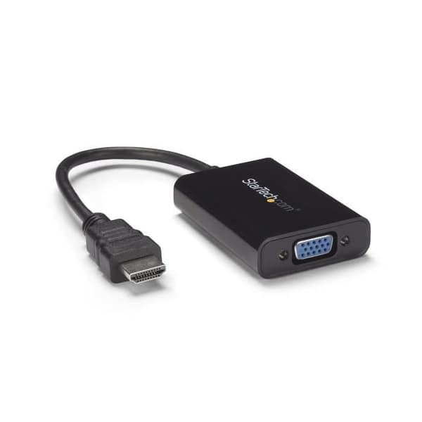 HDMI/VGA-adapter - STARTECH - Svart - Signalkonvertering - 1920x1080