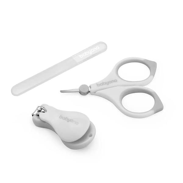 Nail care set Babyono GRÅ