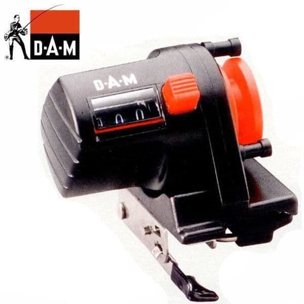 Fiskräknare - DAM - 999 Meter - Sonde i grafit ABS - Snabb montering