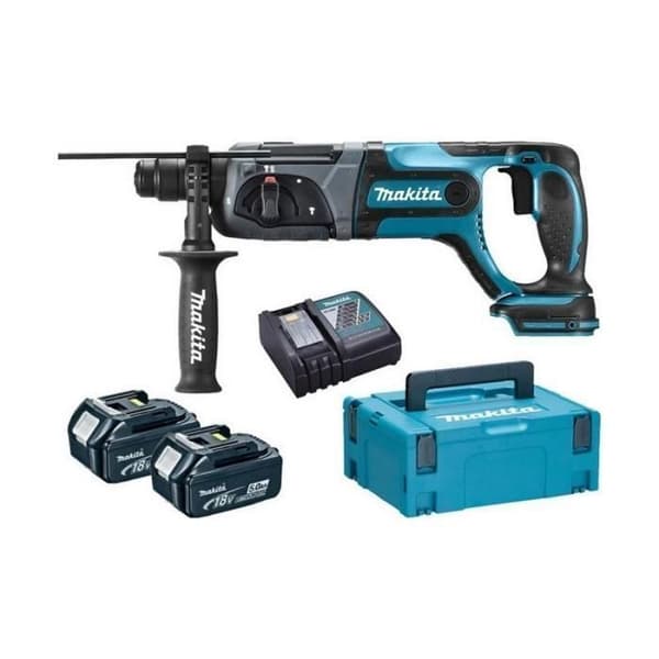MAKITA DHR241RTJ SDS-Plus 18 V LXT borrhammare (2x5Ah)