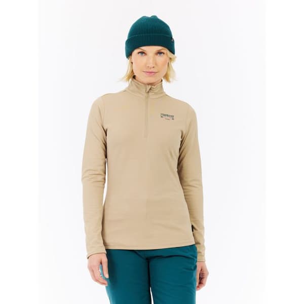 Dame 1/4 zip undertröja Protest Gentle