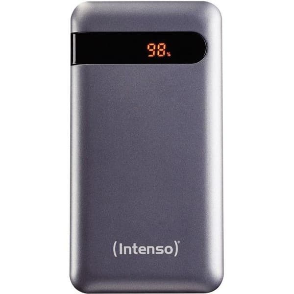 Extra batteri - INTENSO - PD10000 - Litium-polymer - 10000 mAh - Svart