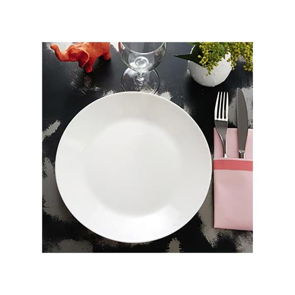 Djupa tallrikar - Arcopal - Zelie - Opalglas - Extra slitstarkt - Vitt - 20 cm