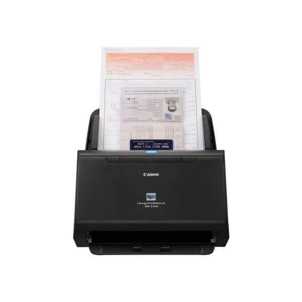 Scanner - CANON - imageFORMULA DR-C240 - WiFi - 24 sidor/min - Recto/Verso - Svart