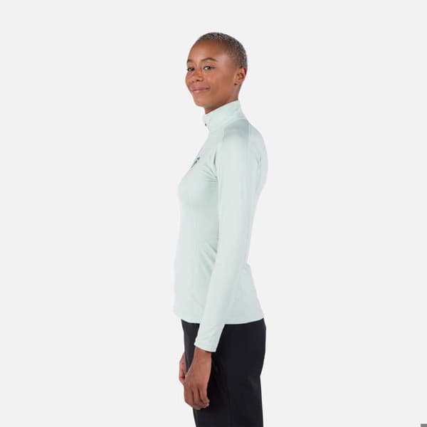 Klassisk 1/2 zip undertröja dam Rossignol