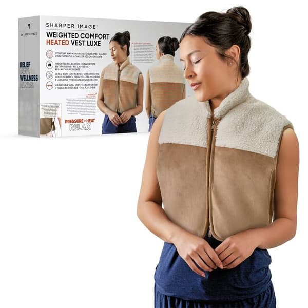 Massör Sharper Image LUXE värmeväst