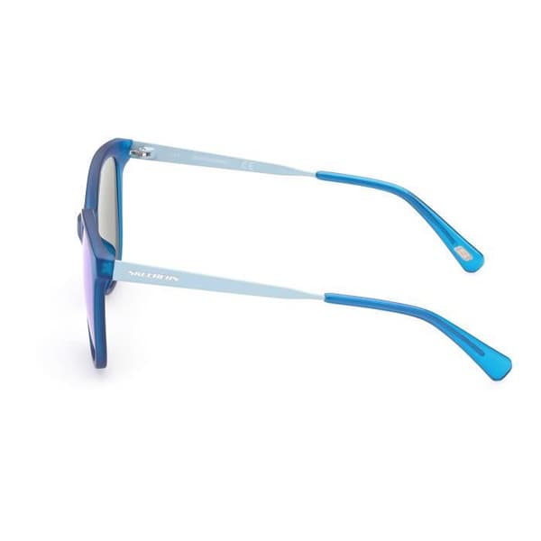 Sunglasses - SKECHERS - SE6099 - Rektangulär form - Blå färg - Blå spegelglas