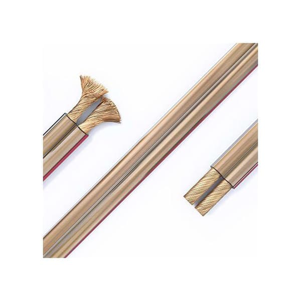 Högtalarkabel - PURELINK - OFC 2x4,00mm² 30m - Koppar 99,99% - Transparent - Polaritetsmärkning