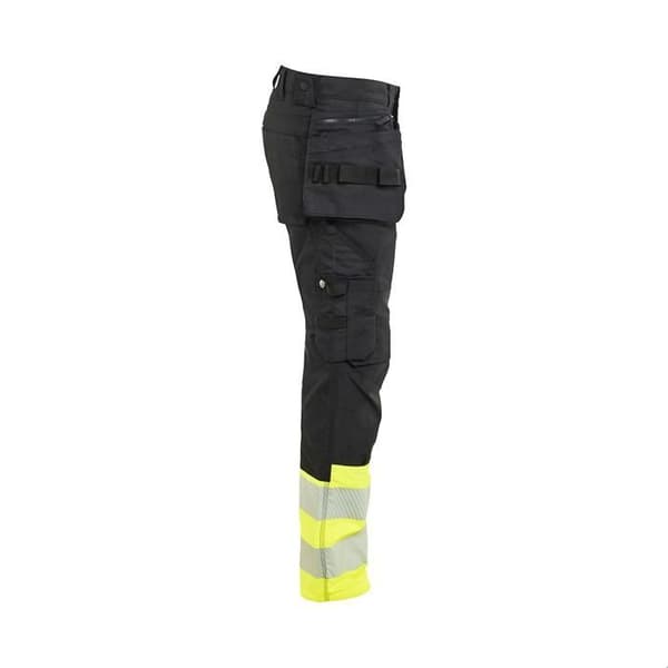 Blaklader stretch arbetsbyxor med hög synlighet