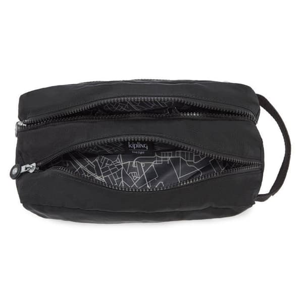 Necessär - Kipling - Basic Agot - Svart - 26x15x15 cm - Mjuk