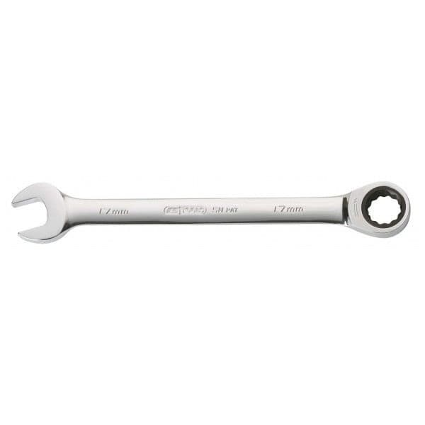 Kombinationsnyckel med spärr - KS TOOLS - CHROMEplus - 10 mm - 72 tänder - Stål