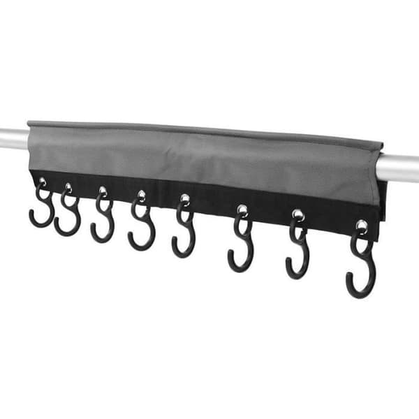 ProPlus universell klädhängare polyester/plastik 58 cm svart