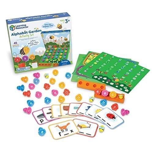 LÄRRESURSER ALPHABET GARDEN ACTIVITY KIT, ED-SPEL