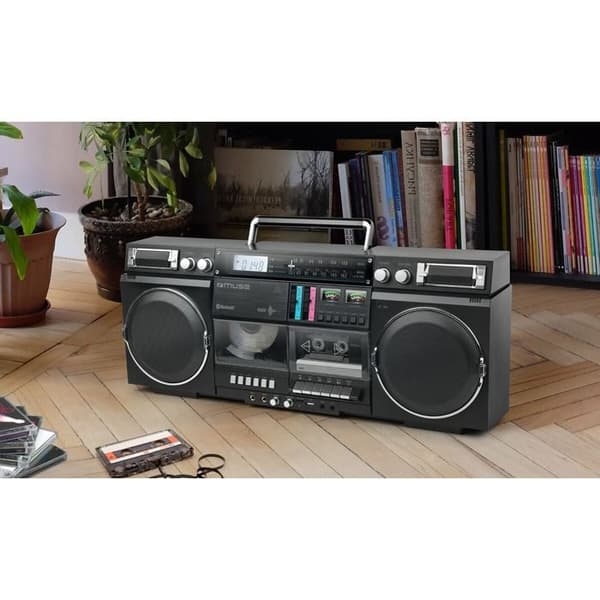 Muse M-380 Silver - Radioapparater