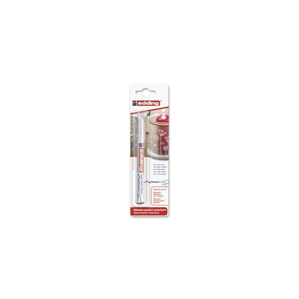 Målarpenna - EDDING - E 751/1 - Vit - Oföränderlig - Fin spets 1-2 mm
